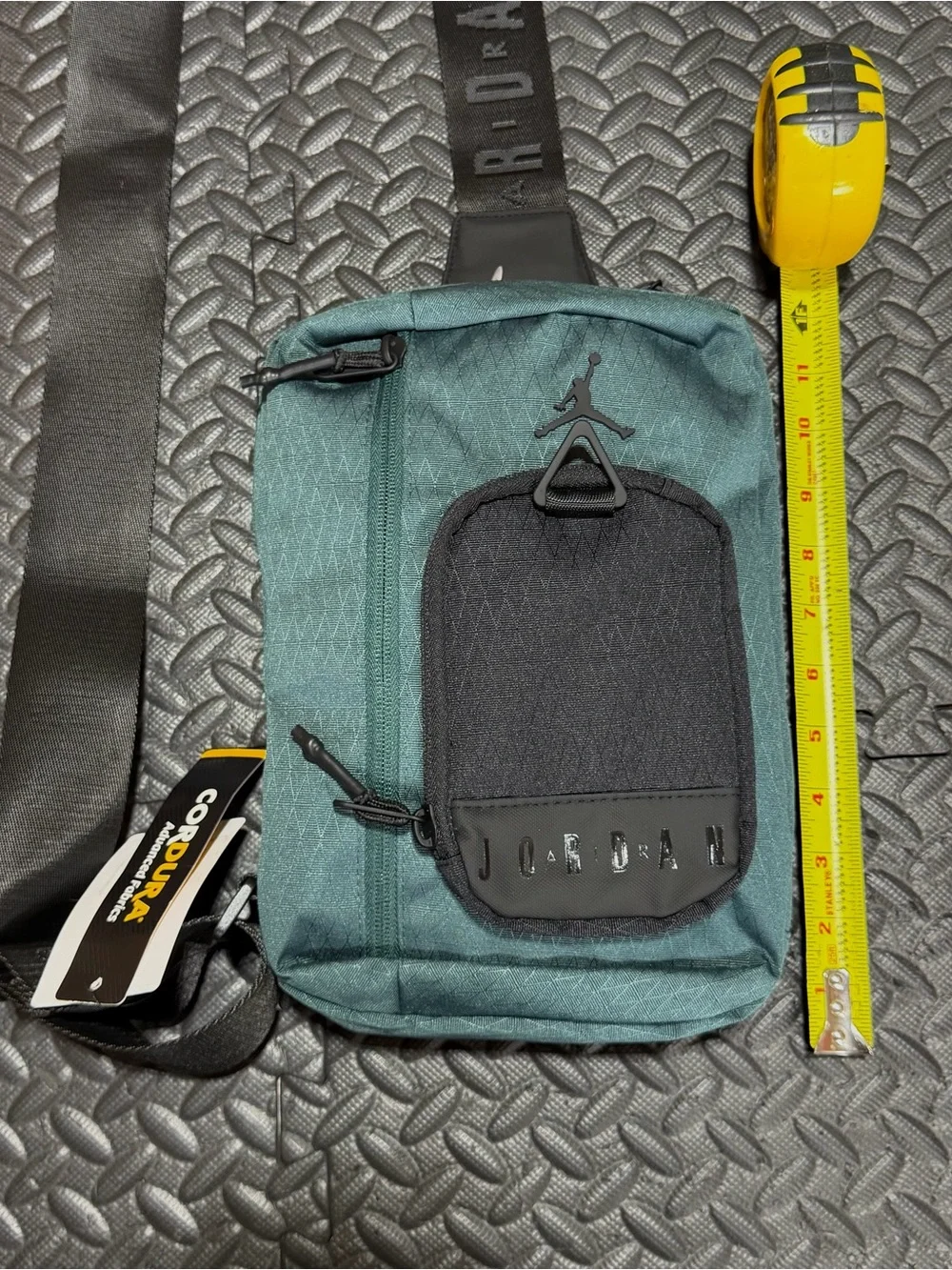 Jordan Collectors Crossbody Bag Cordura Green Jumpman Logo 3L MA0957-E18 NEW